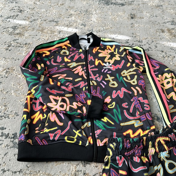 Matching Adidas shorts and jacket - Picture 2 of 4